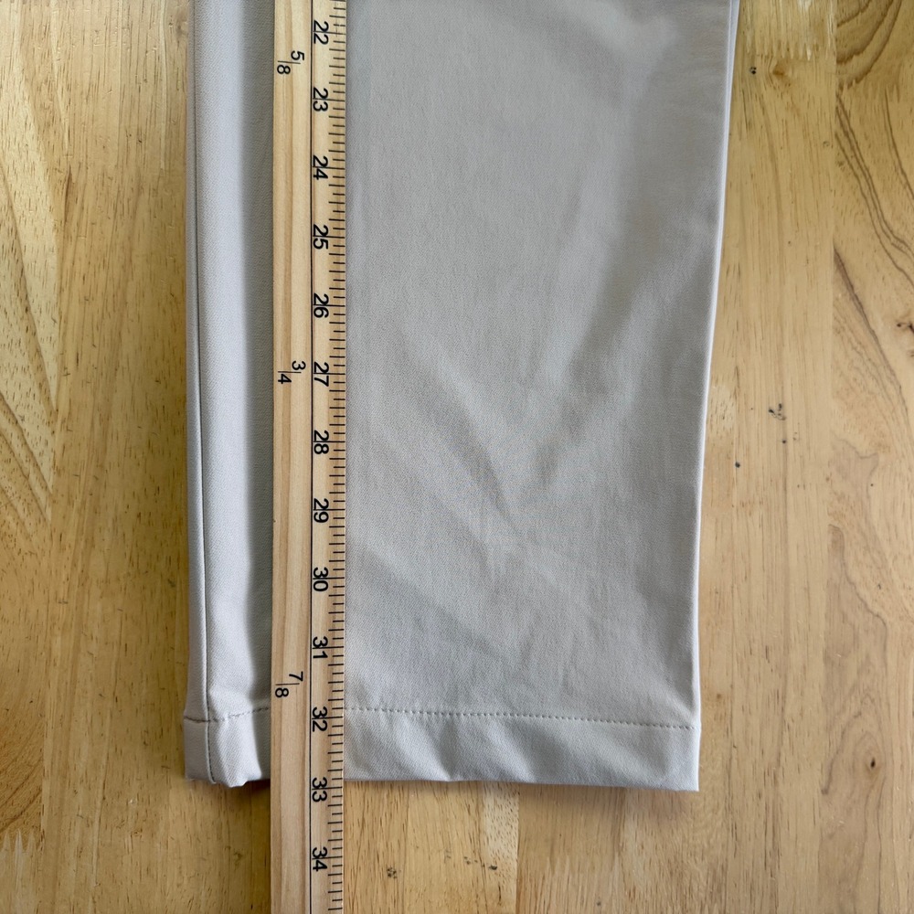 NEW KJUS Ike Pants Mens 54 XL 36x33 Khaki Technical Stretch Golf Trousers Beige - Picture 7 of 14